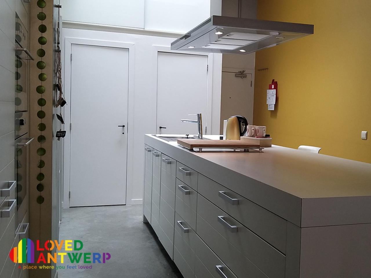 Apartamento Wellness Loft With Sauna, Jacuzzi, Roof Terrace & Amazing View Amberes Exterior foto